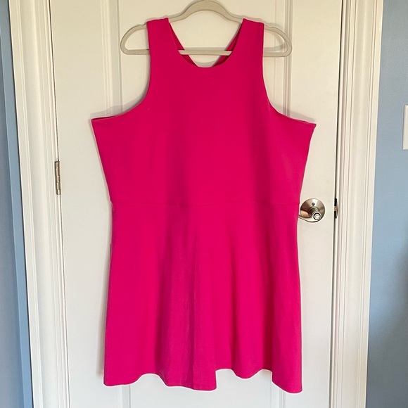 Athleta Pink Conscious Dress plus size 3X pink 29926 - Picture 3 of 16